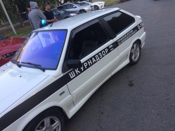 Наклейки на авто надписи отдел по борьбе