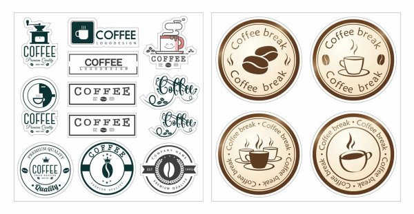 Кофе с собой стикер