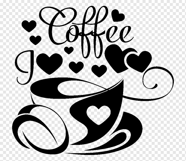 Наклейки кофе