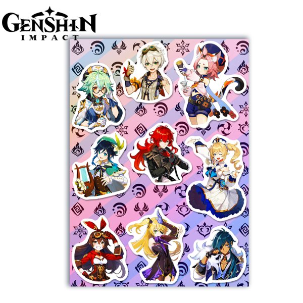 Стикер пак Геншин