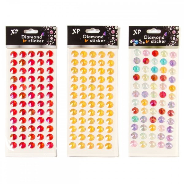 Наклейки в виде страз