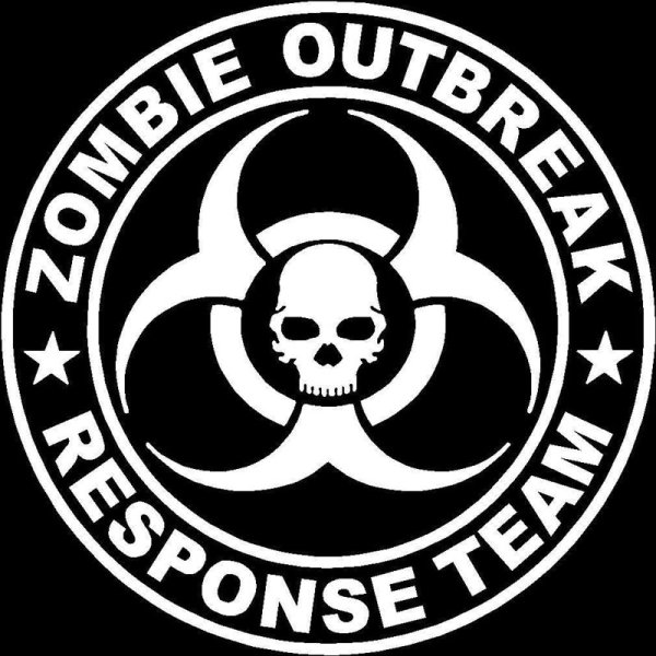 Zombie Outbreak наклейка