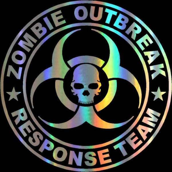 Zombie Apocalypse наклейка