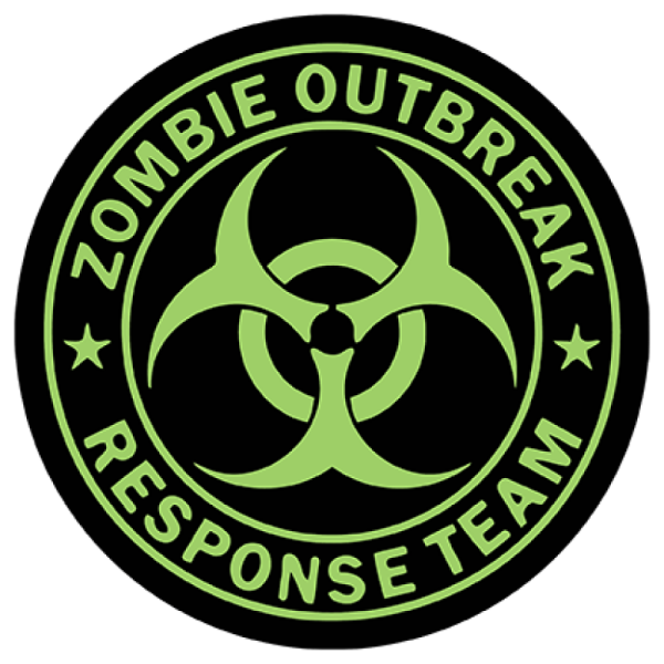 Zombie Outbreak наклейка