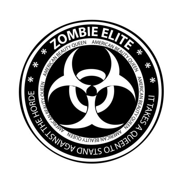 Логотип зомби апокалипсиса