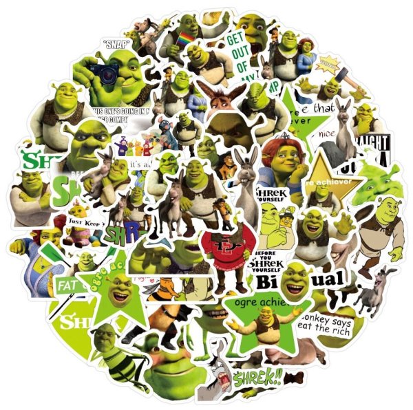 Шрек внутренние символы