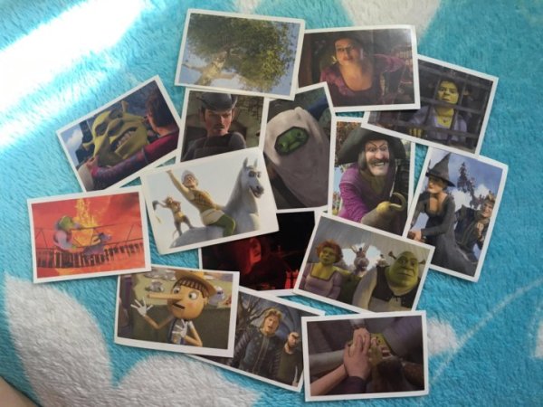 Стикеры для печати Шрек