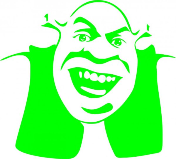 Журнал с наклейками Шрек