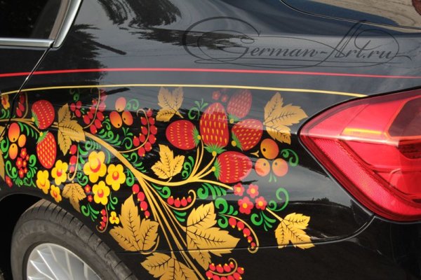 БМВ х6 Хохлома