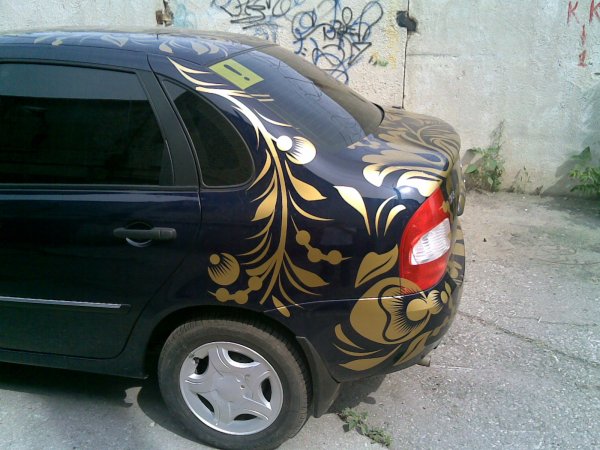 Винил Хохлома