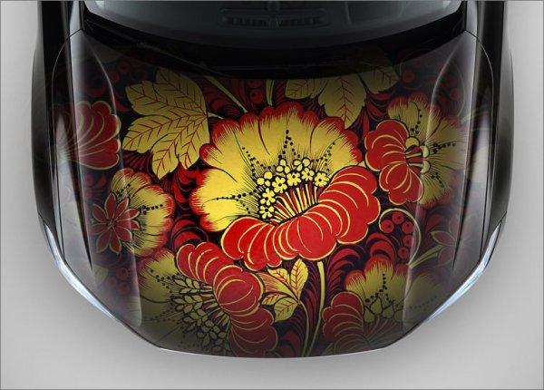 Хохлома узор