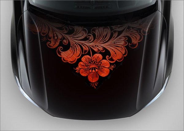 Шевроле Круз Хохлома