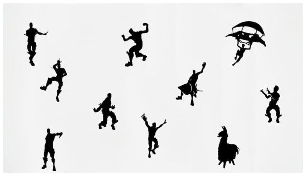 ФОРТНАЙТ силуэт