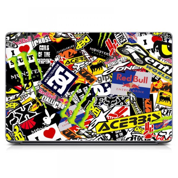 Крутые наклейки на ноутбук