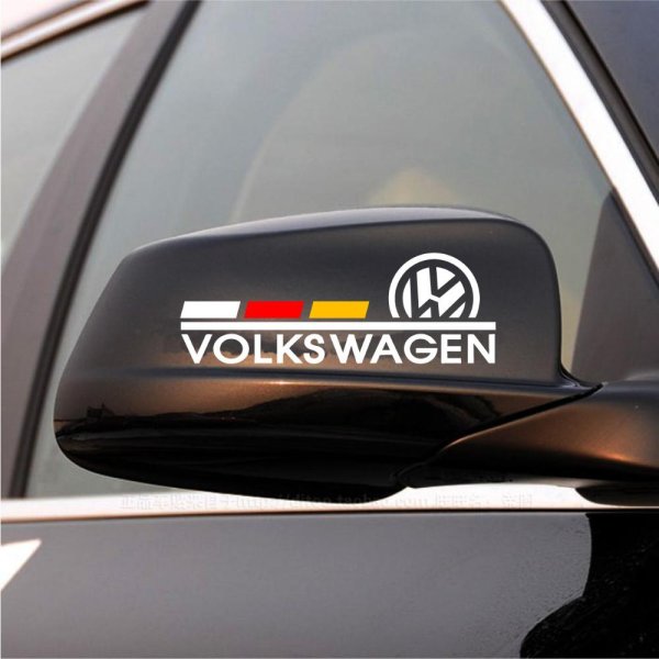 Наклейки на авто VW