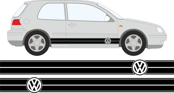 Наклейки на т5 Фольксваген Каравелла