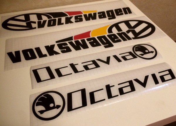 Наклейка VW