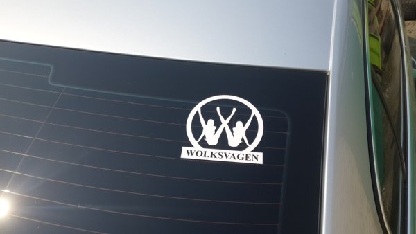 Наклейки VAG на авто