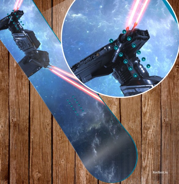 Яркие наклейки на сноуборд