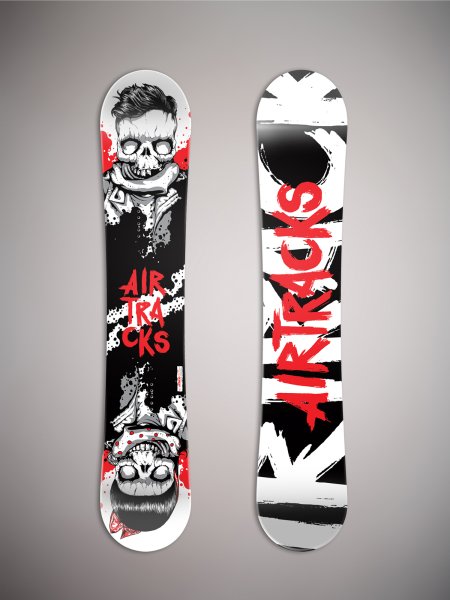 Наклейка на сноуборд Burton