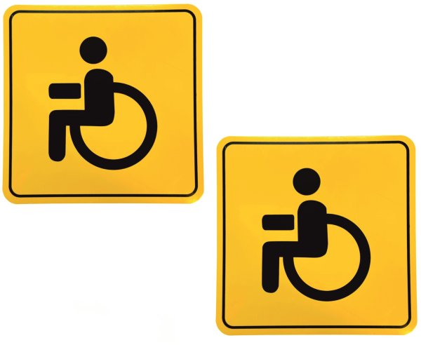 Знак инвалид за рулем