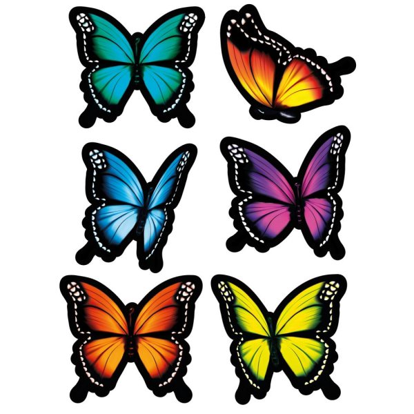 Наклейка "бабочки"