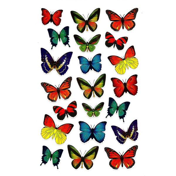 Наклейка "бабочки"