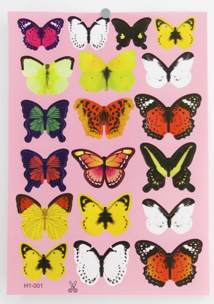 Наклейка "бабочки"