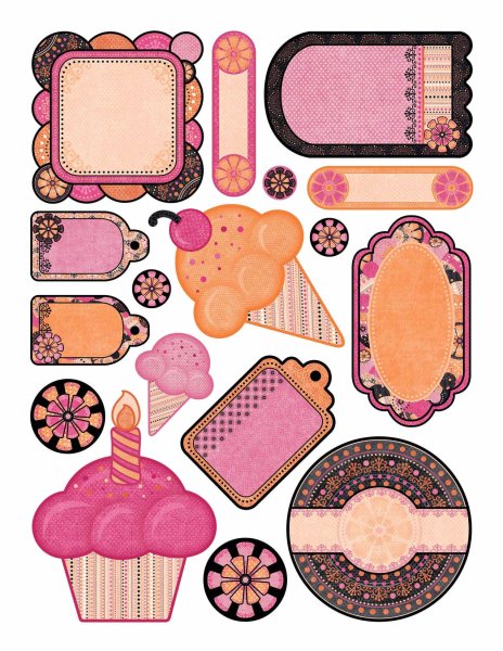 Заготовки для скрапбукинга