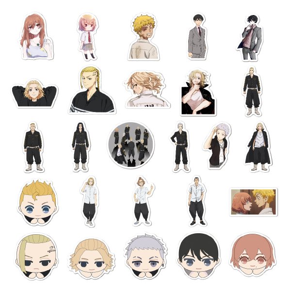 Аниме Стикеры Токийские Мстители