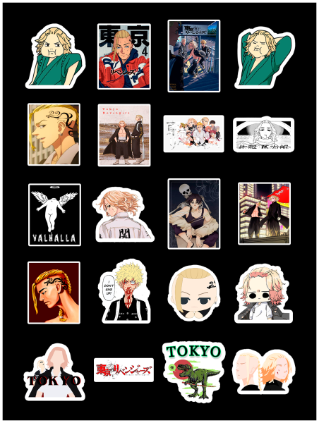 Стикеры из токийских Мстителей