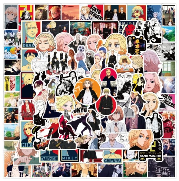 Наклейки аниме Токийские Мстители