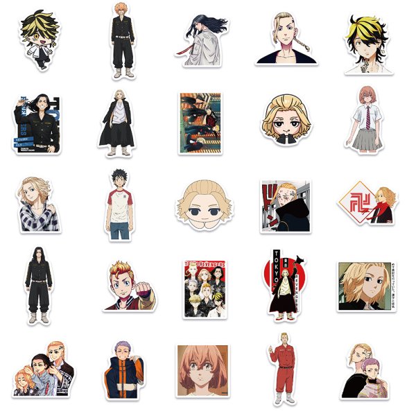 Токийские Мстители Манга наклейки