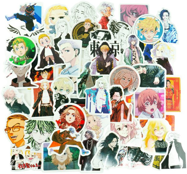 Наклейки по аниме Токийские Мстители