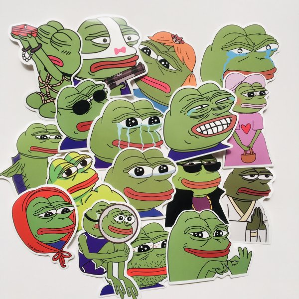 Стикеры лягушка