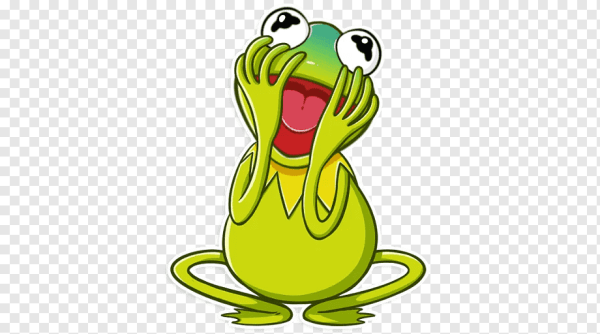 Кермит лягушка Стикеры