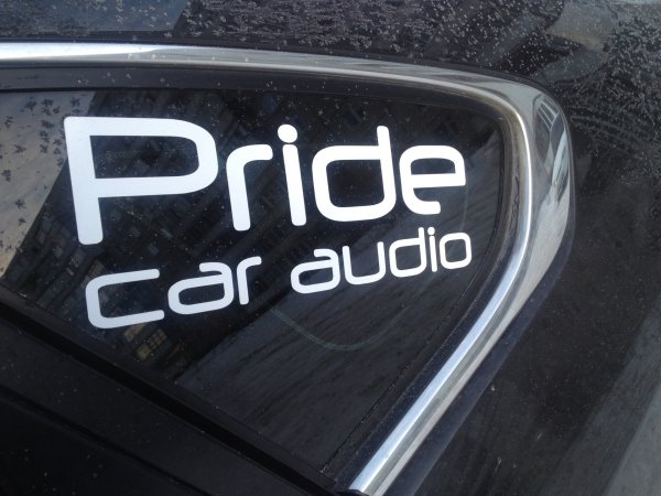 Pride Audio наклейка