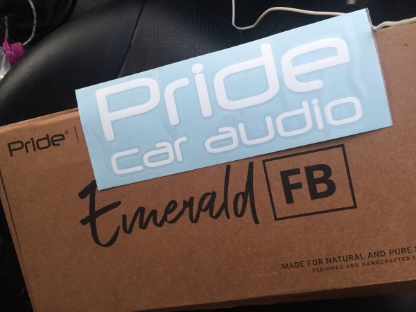 Наклейка Прайд Размеры