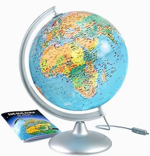 Глобус стикер