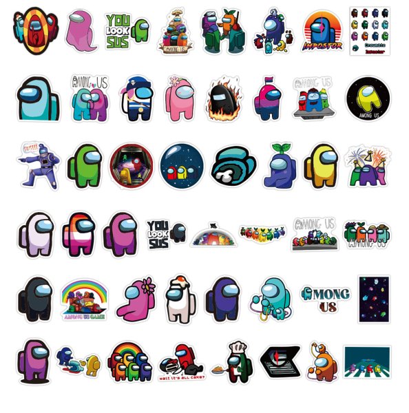Стикеры по амонг АС
