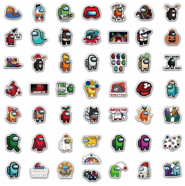 Стикеры амонг us