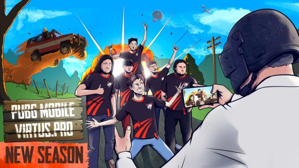 Стикеры Virtus Pro