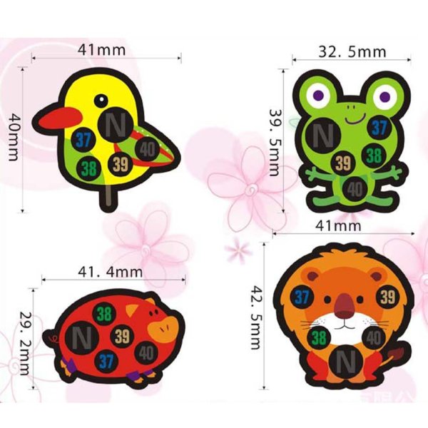 Наклейки для измерения температуры ребенку