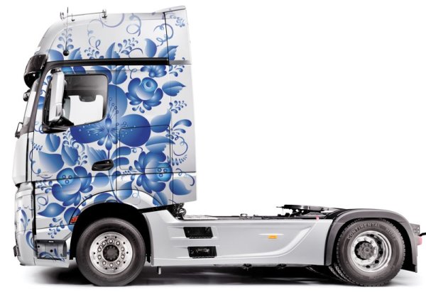 Наклейки на грузовые машины