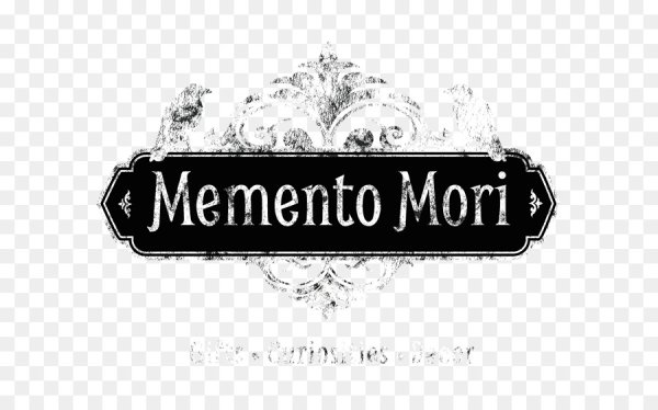 Татуировка Memento Mori шрифт