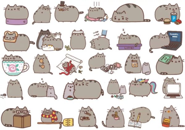 Наклейки котики