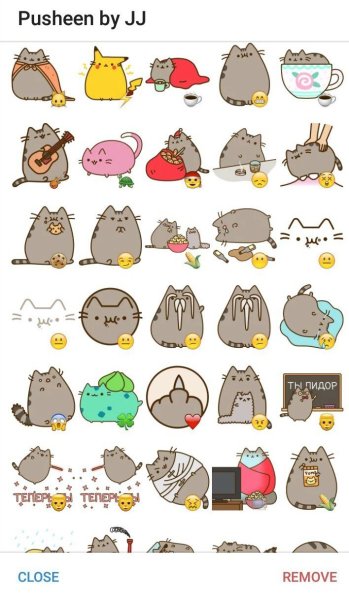 Наклейки котики