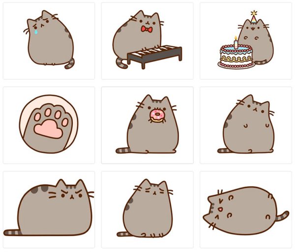 Стикер "котик"