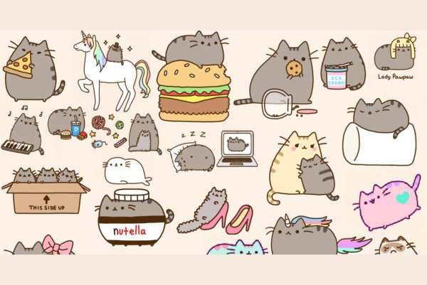 Распечатка кота Пушины