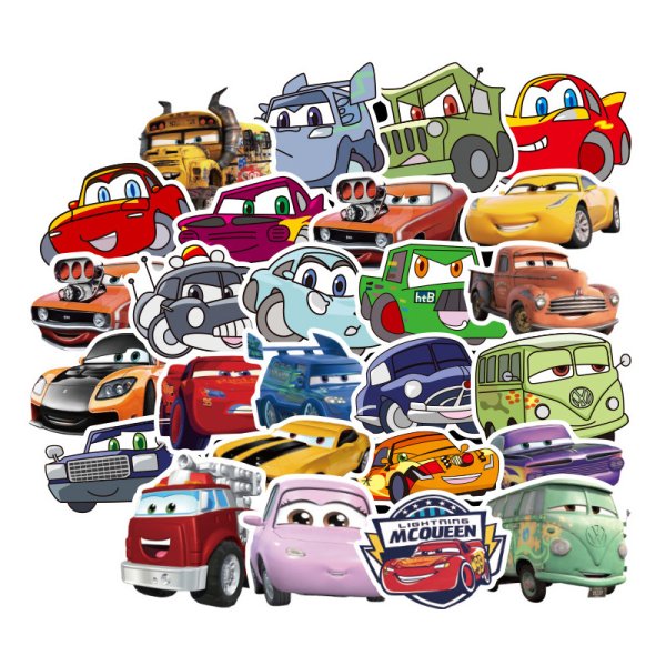 Disney Pixar cars 5 наклеек